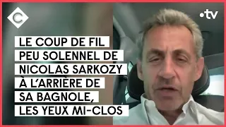 Nicolas Sarkozy, erreur de débutant : le facetime après un déjeuner - L’ABC - C à vous - 09/06/2022