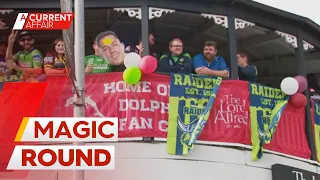 Brisbane welcomes NRL fever as Magic Round kicks off | A Current Affair