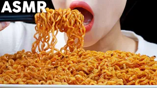 ASMR Spicy Fire Buldak Noodles Eating Sounds | 불닭볶음면이 당길 때 먹방 | MINEE EATS