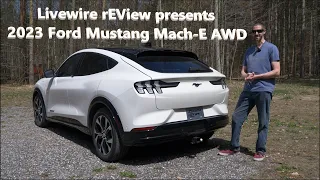 2023 Ford Mustang Mach E AWD Extended Range Review - Do three car seats fit? - Range? - Road test