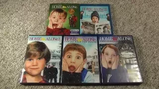 Home Alone Blu-Ray and DVD Collection and Unboxing the 4th Movie