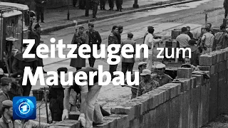 60 Jahre Mauerbau: Zeitzeuge Wolfgang Welsch berichtet