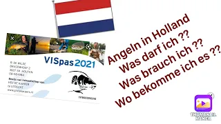 Vispas // Angeln in Holland // Wo bekomme ich den Angelschein ?? //Karpfen Ultras //  Tagebuch #65