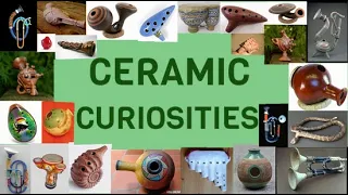 Ceramic Curiosities  Musical Instruments - Les Peterkin