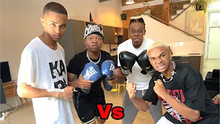 Ghost Hlubi vs Sasha vs Reggie Mohlabi vs Arjin Boxing Match!!