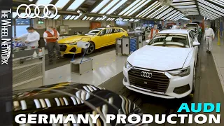 Audi Production in Germany (A6, A7 and A8, Batteries and Training; Neckarsulm Plant)