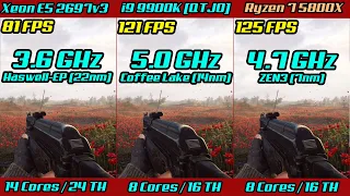 🔥Зарубка Ryzen 7 5800X (5700X) с ТОП-овым мутантом QTJ0 на 5GHz (Core i9 9900K) и Xeon E5 2697v3 🔥