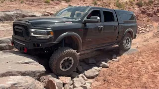 Power Wagon Trail Limo on Golden Spike Moab