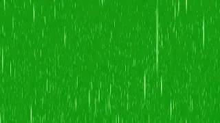 Raining green screen effect