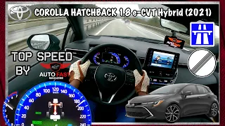 2021 Toyota Corolla Hatchback Hybrid 122 HP - TOP SPEED DRIVE POV
