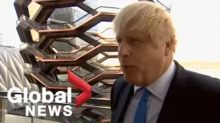 UK PM Boris Johnson reacts to Supreme Court ruling against him