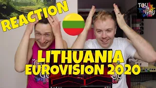 THE ROOP - On Fire - REACTION - LITHUANIA EUROVISION 2020