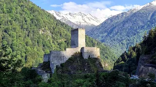 Zil kale - medieval castle surrounded by forests and waterfalls