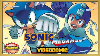 Videocomic: Mega Man Vs Sonic 🌀 Choque de mundos 🤖 Película Completa con Actores de Voz 🌎 YouGambit