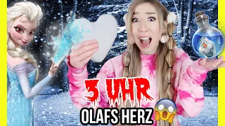 ÖFFNE um 3 Uhr nachts niemals ein VALENTINSTAG GESCHENKE BOX von ELSA FROZEN 2 **Olafs SCHNEE HERZ**