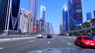Driving To Museum Of The Future, Dubai UAE