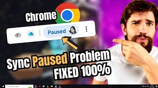 How to FIX Google Chrome Sync Paused problem (2023) 100% Working