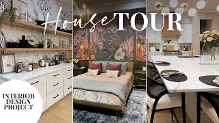 Interior Design Project HOUSE TOUR| Cozy, Eclectic, and Luxurious | Bold Decorating Tips