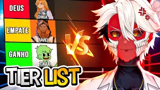 TIERLIST DE VTUBERS QUE O TOSHI VENCE #toshiruz #neobaka #vtuber #shorts