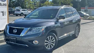 2014 Nissan Pathfinder SL + Seating for. 7,  Reverse Camera, Trailer Hitch Review | Island Ford