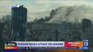Russia blasts Kyiv, other Ukrainian cities with deadly missile strikes