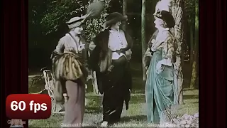 Vintage Paris Fashion in 1918 | AI Enhanced Film [4k 60 fps]