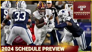 Washington Commanders NFL Schedule Preview: Jayden Daniels vs. Caleb Williams, Primetime Games, Bye