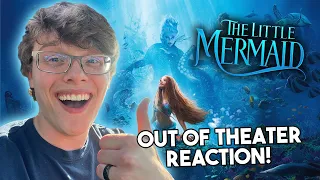 The Little Mermaid Out of Theater REACTION!