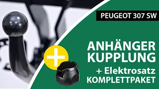 Anhängerkupplung starr PEUGEOT 307 SW  | AUTO-HAK Komplettsatz + Montage von Rameder