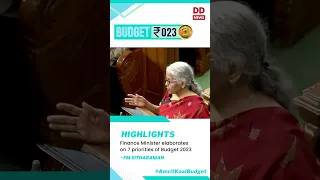 #Budget2023: 7 priorities of Budget 2023 | #AmritKaalBudget