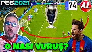 ŞAMPİYONLAR LİGİ FİNALİNDE 30 METRE HAALAND FÜZESİ! MESSİ GELDİ! YENİ SEZON! |  PES 2021 ANALİG #74