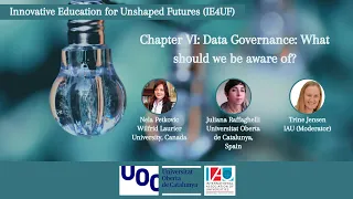 IAU-UOC IE4UF Series: Data Governance: What should we be aware of?