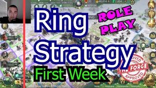 Ring Strategy First Week Role Play - Season 4 - LOTR Rise to War