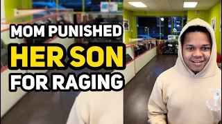 Mom Took Away Kid's Phone After Raging ! 😱