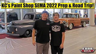 KC's Paint Shop SEMA 2022 Prep & Road Trip!