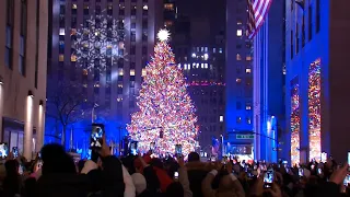 2023 Rockefeller Center Christmas Tree Lighting | El Minuto (English)