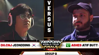 JEONDDING 🇰🇷 VS ATIF BUTT 🇵🇰| TWT FINALS 2022 | GROUP B | TEKKEN 7