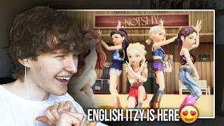 ENGLISH ITZY IS HERE! (ITZY (있지) 'Not Shy' (English Ver.) | Music Video Reaction/Review)