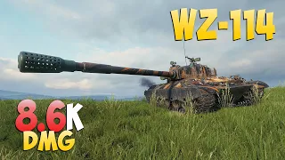 WZ-114 - 8 Kills 8.6K DMG - Blessed! - World Of Tanks