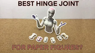 “Paper Hinge Joint Comparison” ruined by a stupid watermark (with a small rant in the description)