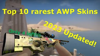 Top 10 Rarest AWP Skins for CS:GO/CS2