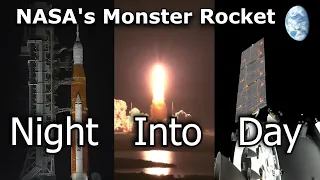 The BRIGHTEST Rocket Launch In History - SLS Launches Artemis 1