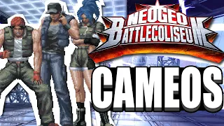 NeoGeo Battle Coliseum - CAMEOS & REFERENCIAS | Nexus XIII