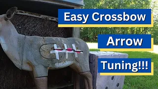 How To Tune Your Crossbow Arrows For The Ultimate Accuracy Without Nock Tuning!!!