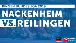 RINGEN BUNDESLIGA - Nackenheim vs. Reilingen 57kg FR - Burak Demir vs. Enrico Baumgärtner