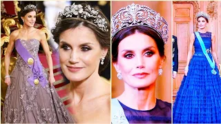 Elegant and Beautiful Jewelery Dressing Styles of Queen Letizia