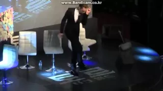 TOM HIDDLESTON DANCING!