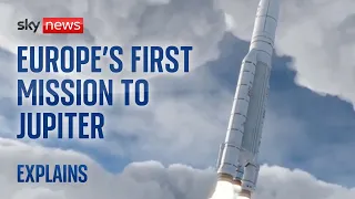 Europe's first ever space mission to Jupiter explained