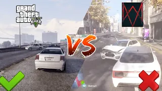 GTA 5 Vs Watch dogs legion | Face.off | facetoface,graphics details Comparison