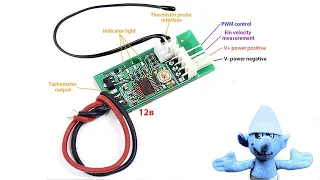 Мастхев регулятор скорости для 4pin вентилятора/кулера, ШИМ контроллер 12в, ремонт блока питания пк